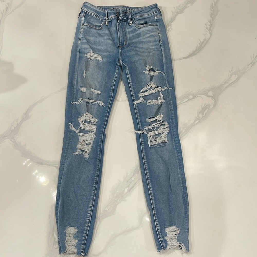 AE super stretch skinny